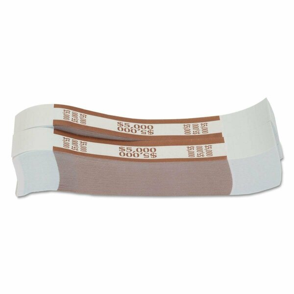 Pertenencias 5000 Dollar Bills Currency Strap, Brown PE3750227